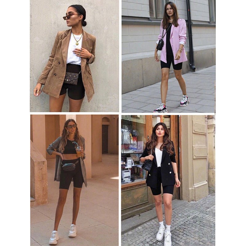 4 Color Athleisure Cycling Shorts - Idealic life