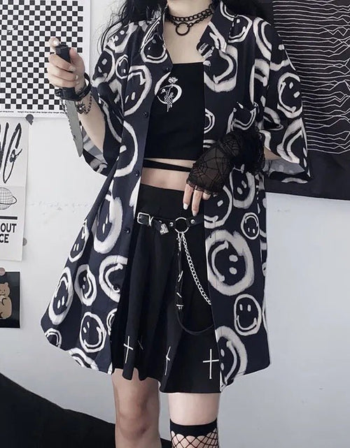 Load image into Gallery viewer, Black Half Sleeve Blouse - Idealic life