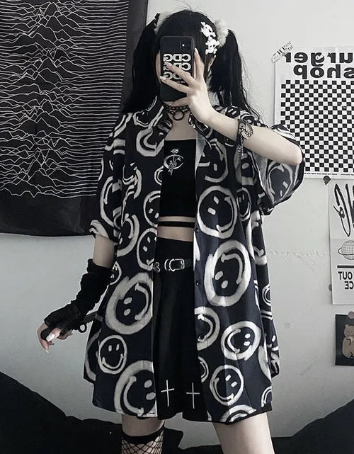 Load image into Gallery viewer, Black Half Sleeve Blouse - Idealic life