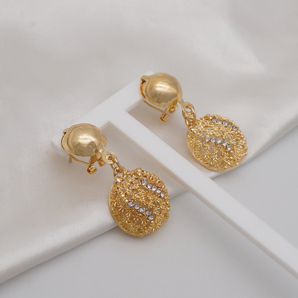 Fine Gold Jewelry Set - Idealic life