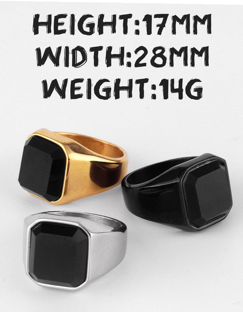 Load image into Gallery viewer, Stainless Steel Ring - Idealic life