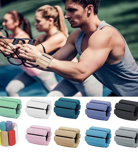 Adjustable Weighted Fitness Wrist and Ankle Band - Idealic life