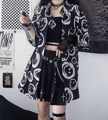 Black Half Sleeve Blouse - Idealic life