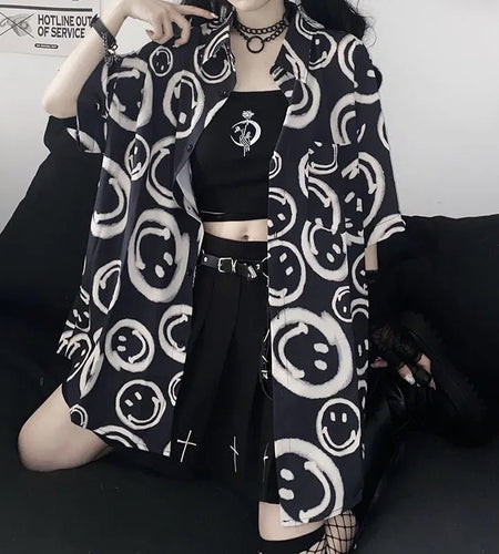 Black Half Sleeve Blouse - Idealic life