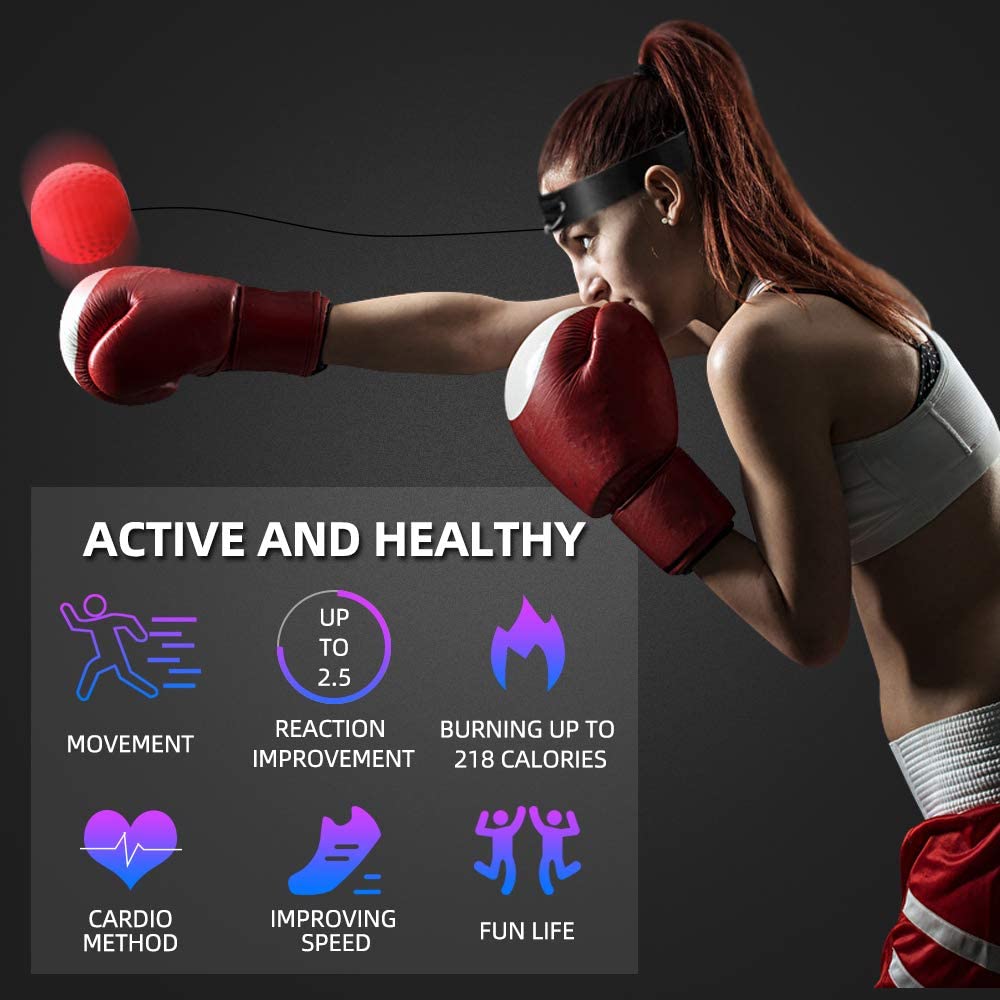 Boxing Reflex Speed Punch Ball - Idealic life