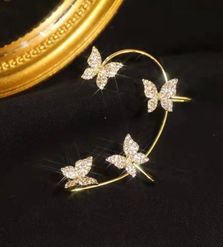 Butterfly Ear Clip - Idealic life