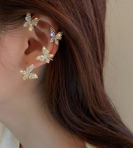 Butterfly Ear Clip - Idealic life