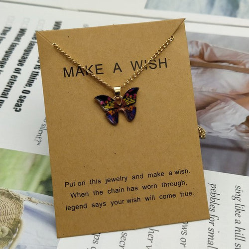 Load image into Gallery viewer, Butterfly Pendant Necklace - Idealic life
