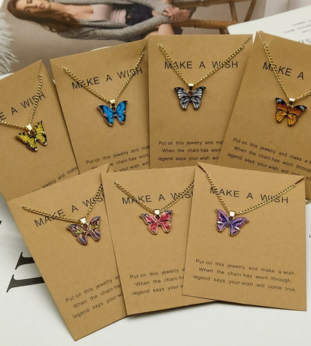 Butterfly Pendant Necklace - Idealic life
