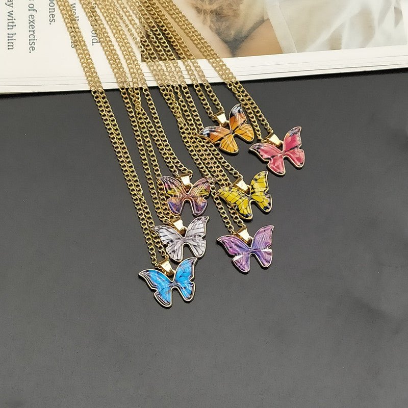 Butterfly Pendant Necklace - Idealic life