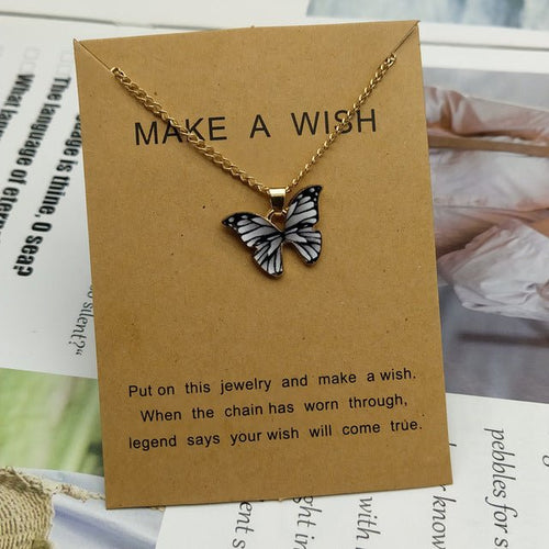 Load image into Gallery viewer, Butterfly Pendant Necklace - Idealic life
