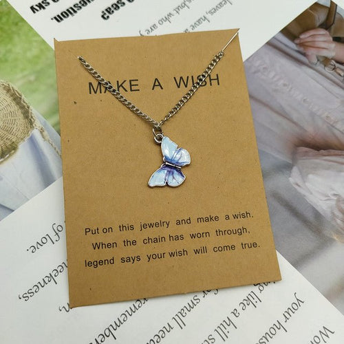 Load image into Gallery viewer, Butterfly Pendant Necklace - Idealic life
