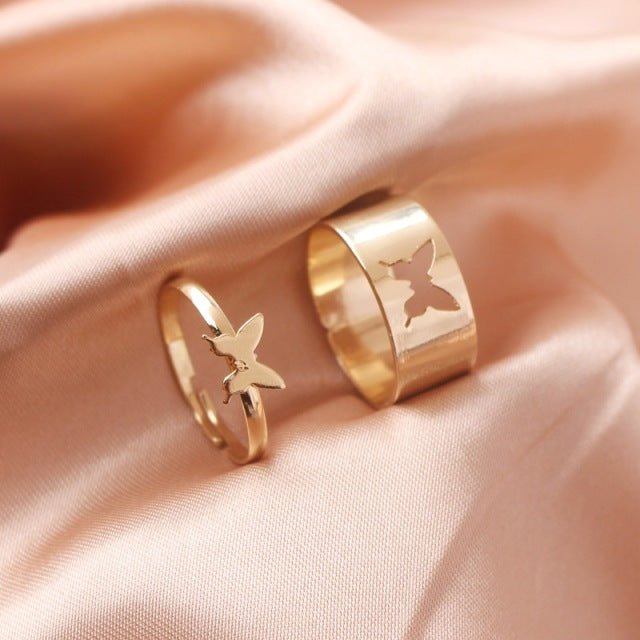 Butterfly Rings - Idealic life