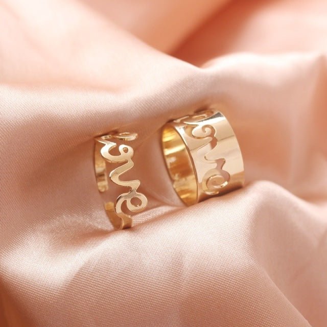 Butterfly Rings - Idealic life