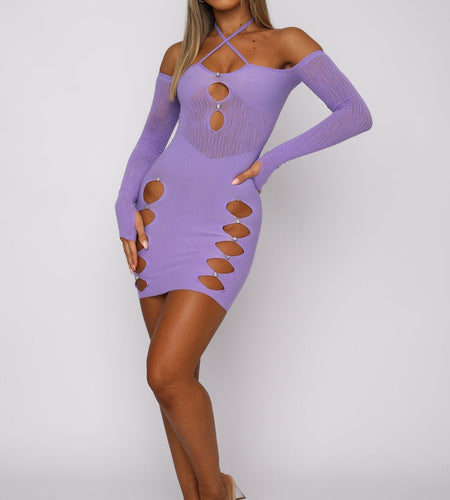 Casual Cutout Dress - Idealic life