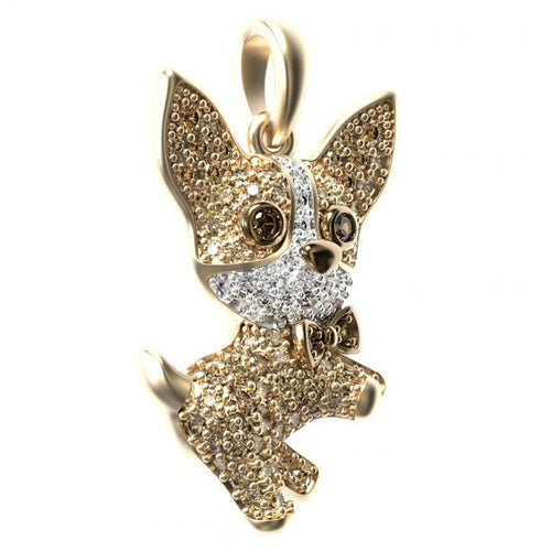 Load image into Gallery viewer, Chihuahua Dog Necklace Pendant - Idealic life
