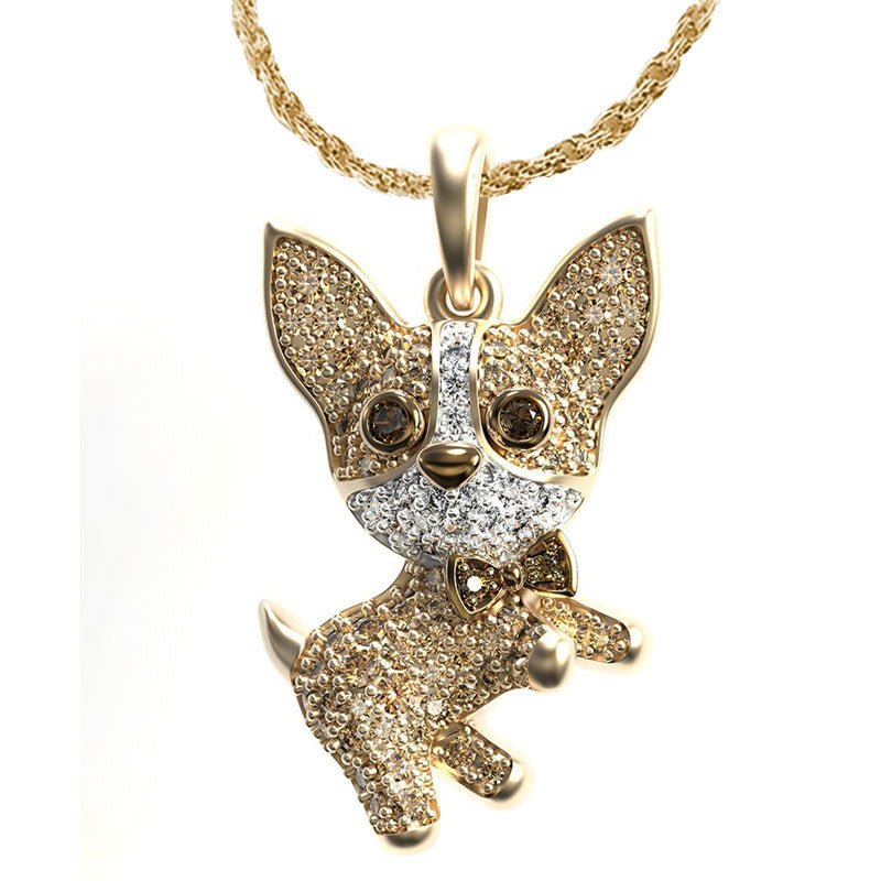 Chihuahua Dog Necklace Pendant - Idealic life