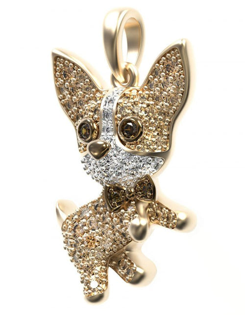 Load image into Gallery viewer, Chihuahua Dog Necklace Pendant - Idealic life
