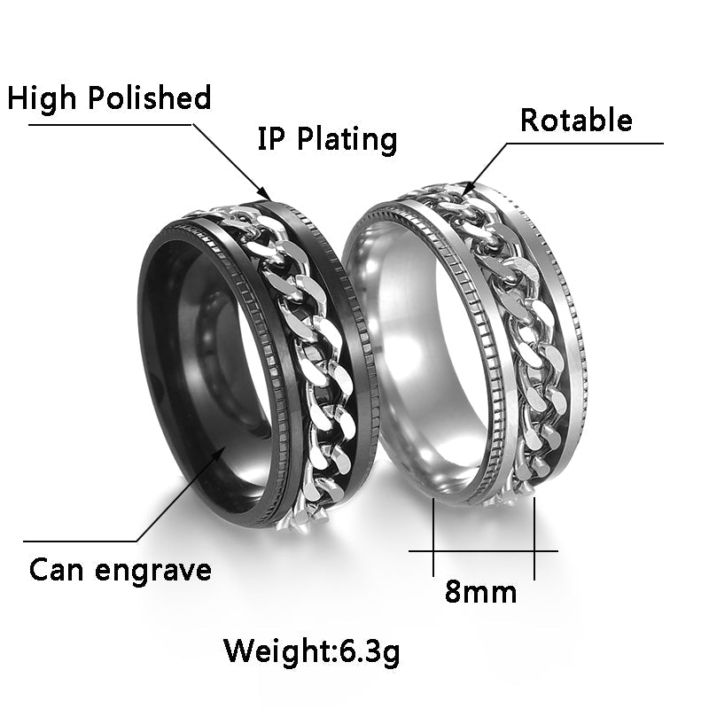 Cool Rotatable Ring - Idealic life