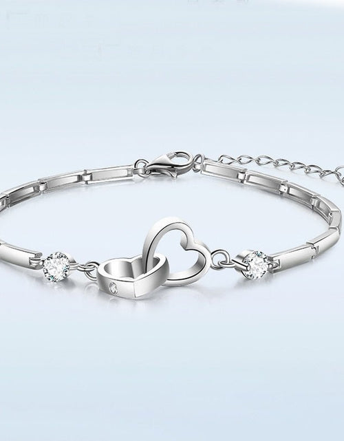 Load image into Gallery viewer, Double Heart Bracelet - Idealic life
