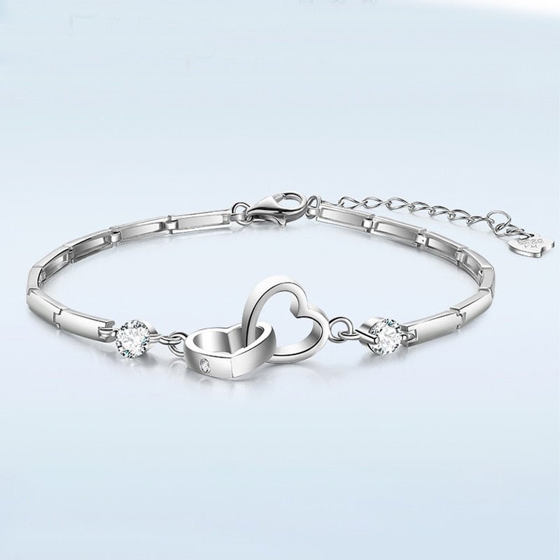 Double Heart Bracelet - Idealic life