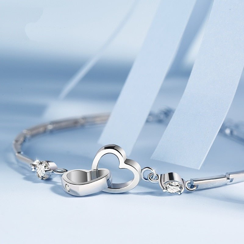 Double Heart Bracelet - Idealic life