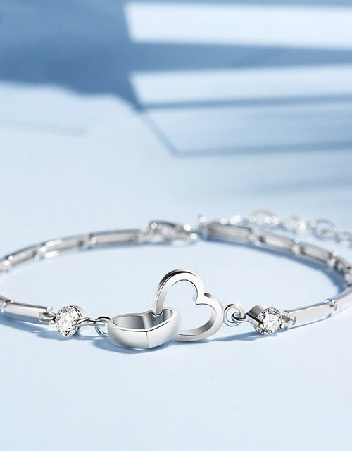 Load image into Gallery viewer, Double Heart Bracelet - Idealic life
