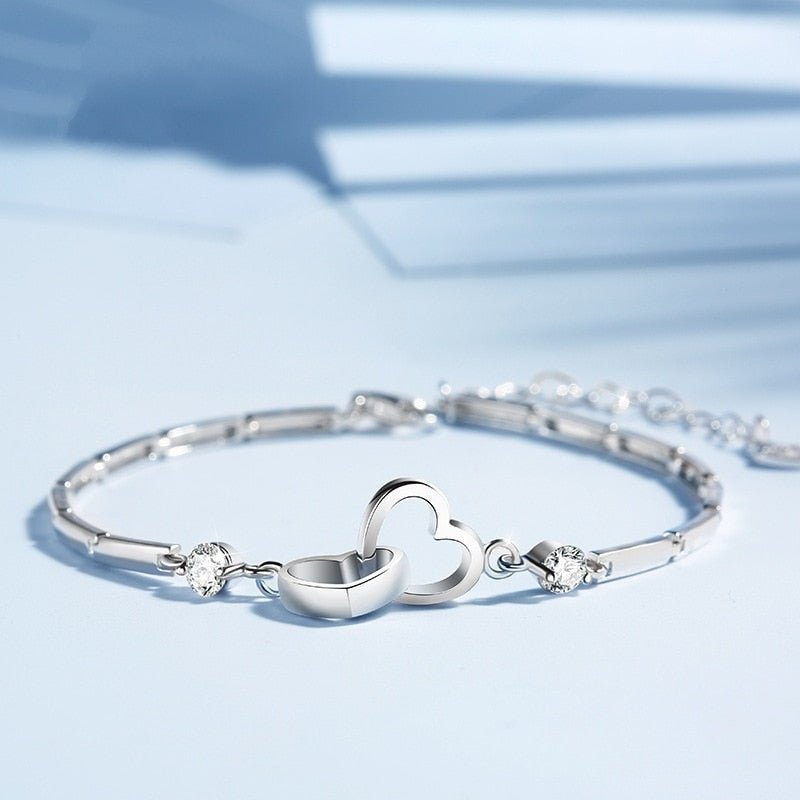 Double Heart Bracelet - Idealic life