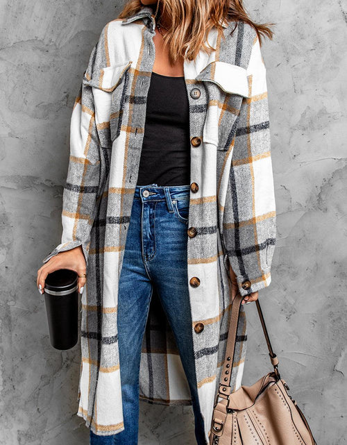 Load image into Gallery viewer, Dropped Shoulder Duster Coat - Idealic life
