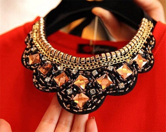 Fashionable Statement Choker Necklace - Idealic life