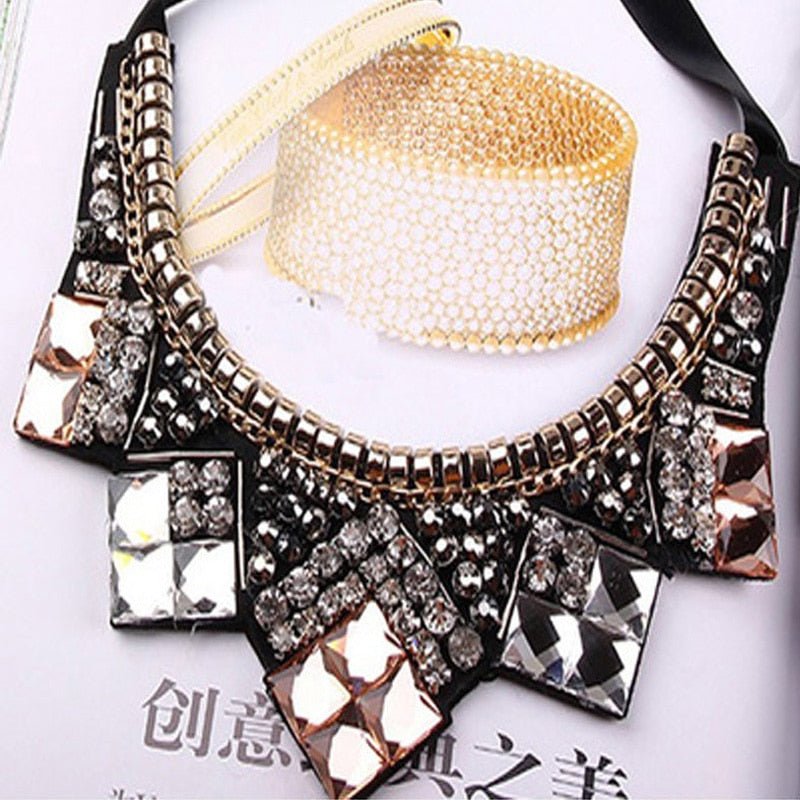 Fashionable Statement Choker Necklace - Idealic life