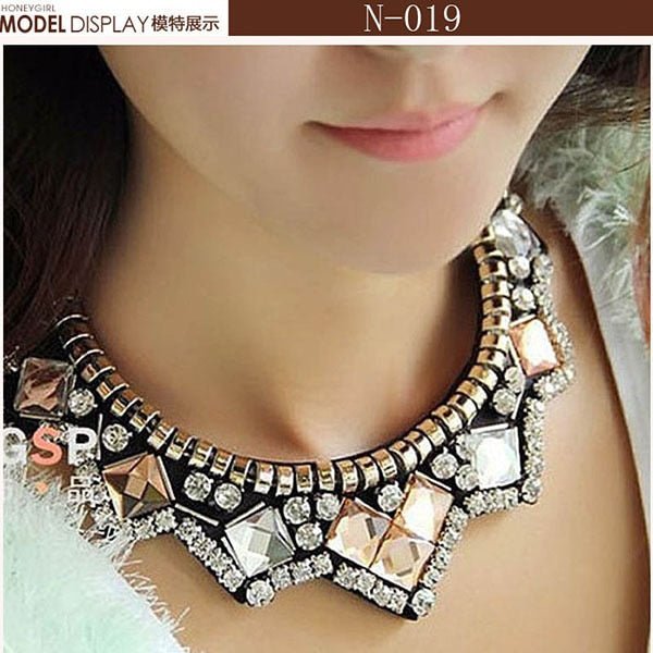 Fashionable Statement Choker Necklace - Idealic life