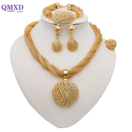 Fine Gold Jewelry Set - Idealic life