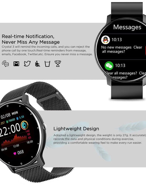 Load image into Gallery viewer, Fitness IP67 Waterproof Smartwatch - Idealic life
