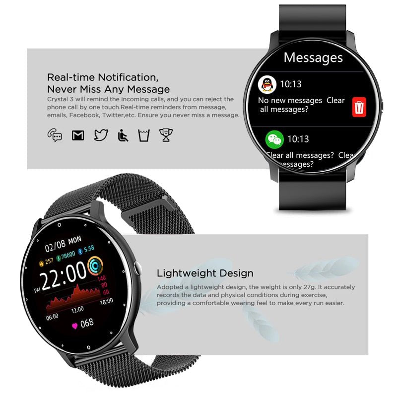 Fitness IP67 Waterproof Smartwatch - Idealic life