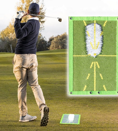Golf Training Mat for Swing Detection - Idealic life