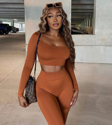 Gym Crop Tank Top Leggings Set - Idealic life