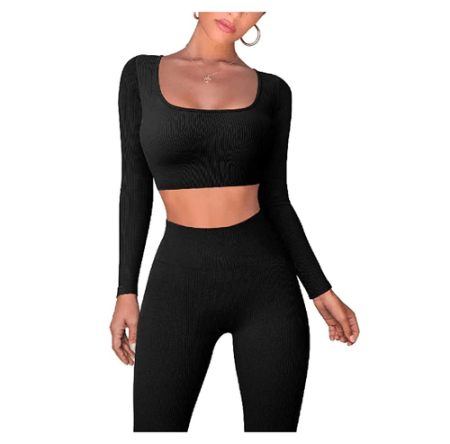 Load image into Gallery viewer, Gym Crop Tank Top Leggings Set - Idealic life
