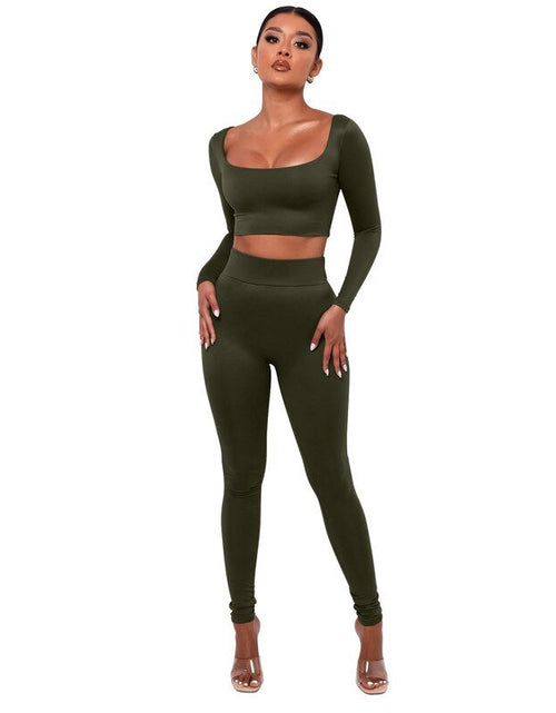 Load image into Gallery viewer, Gym Crop Tank Top Leggings Set - Idealic life
