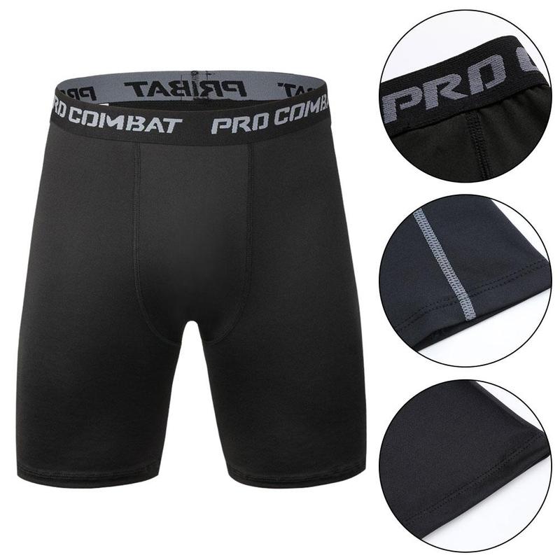 Men's Fitness Elastic Shorts - Idealic life