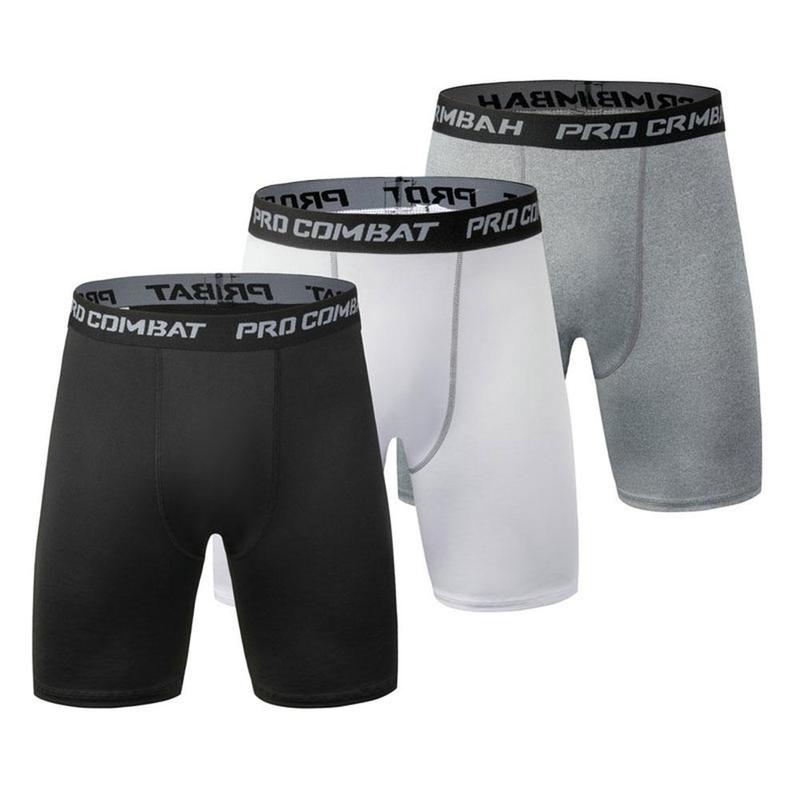 Men's Fitness Elastic Shorts - Idealic life