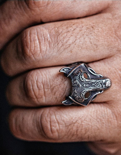 Load image into Gallery viewer, Men&#39;s Viking Ring - Idealic life
