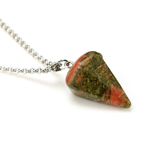 Load image into Gallery viewer, Natural Stone Pendant Necklace - Idealic life
