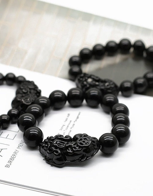 Load image into Gallery viewer, Obsidian Bracelet - Idealic life
