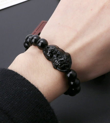 Obsidian Bracelet - Idealic life