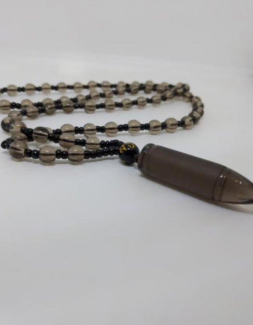 Load image into Gallery viewer, Obsidian-Bullet Pendant Necklace - Idealic life
