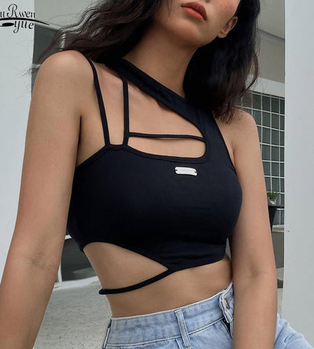 Out Black Sexy Blouse - Idealic life