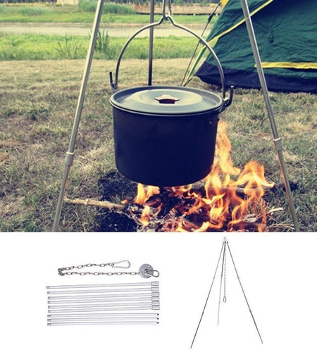 Outdoor Cooking Tripod - Idealic life