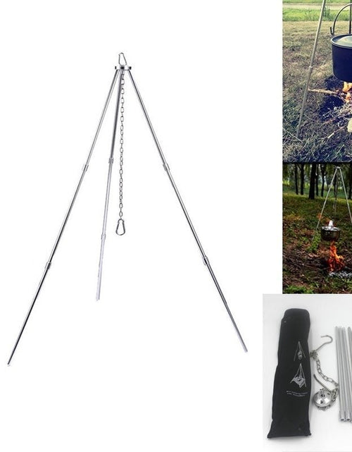 Load image into Gallery viewer, Outdoor Cooking Tripod - Idealic life
