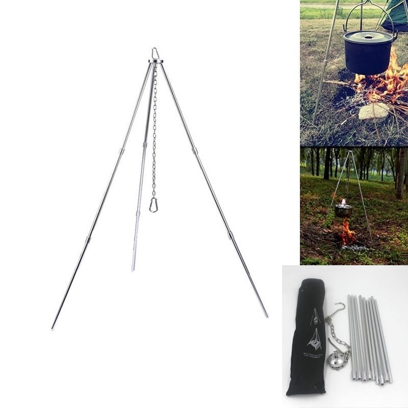 Outdoor Cooking Tripod - Idealic life